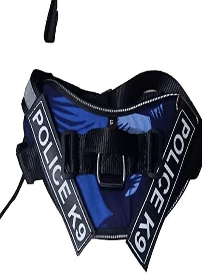 KittuPet Army Print Harness Police k9 Print Dog Harness Adjustable Vest Chest Belts for Labrador and Pug (Pack of 1 PCS) - Image 1